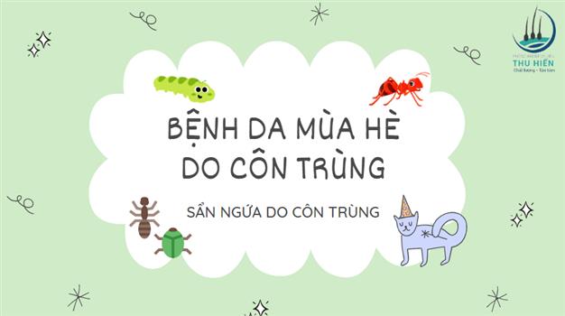 NHỮNG BỆNH DA MÙA HÈ DO CÔN TRÙNG CẦN LƯU Ý ĐIỀU GÌ?