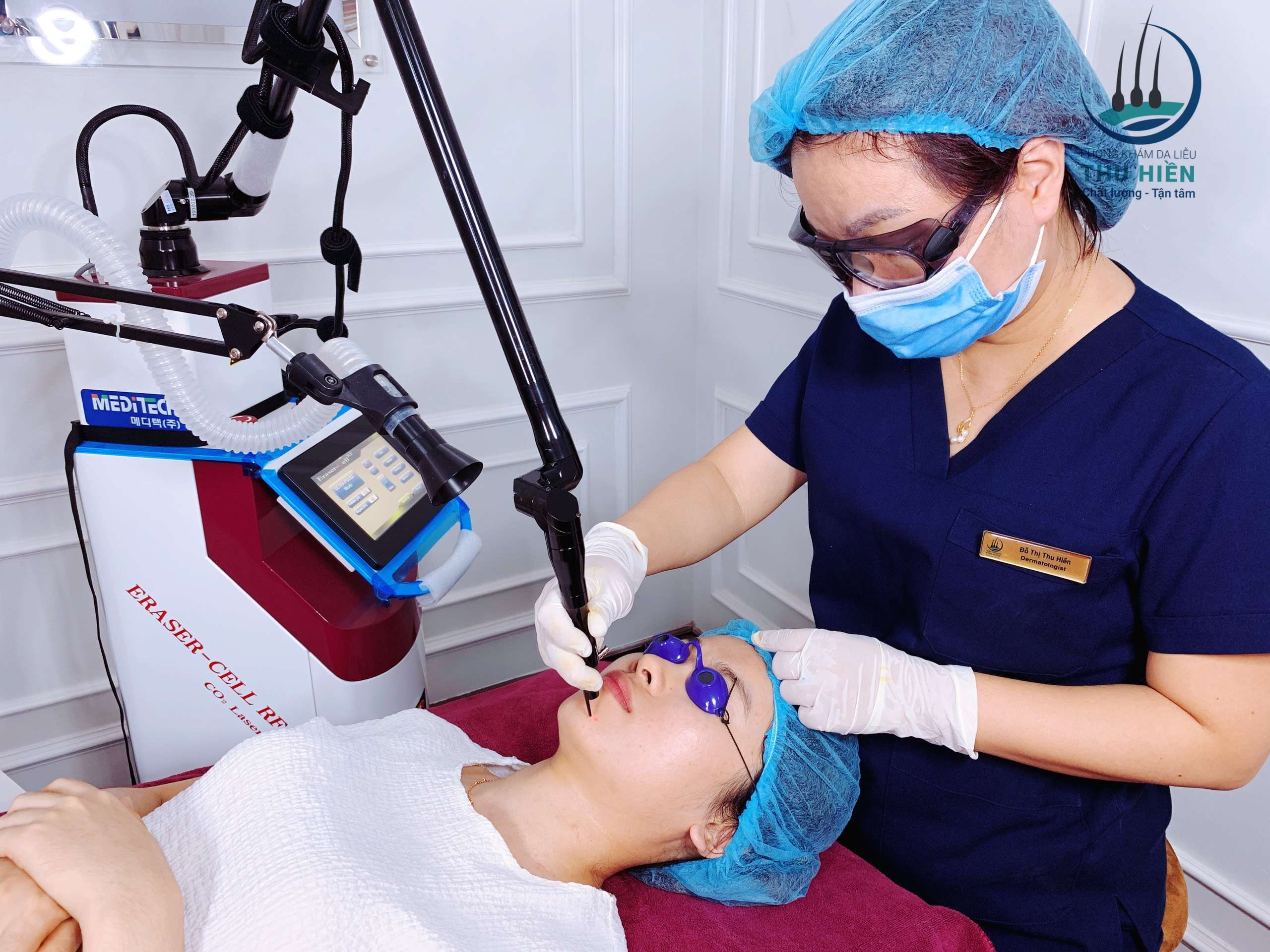 ĐỐT TỔN THƯƠNG BỆNH LÝ DA VÀ TỔN THƯƠNG DA KHÁC BẰNG LASER CO2