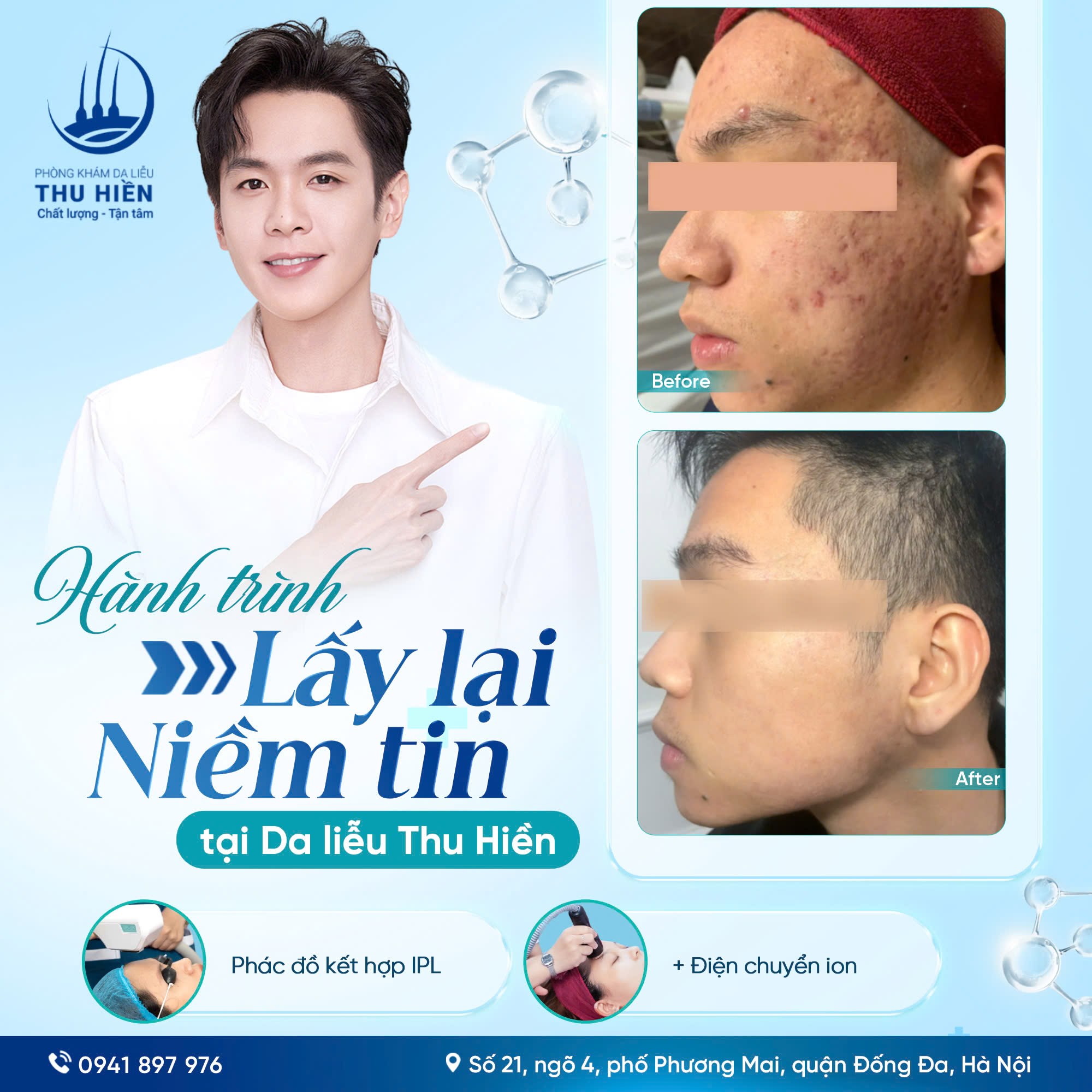 HÀNH TRÌNH LẤY LẠI NIỀM TIN TẠI DA LIỄU THU HIỀN