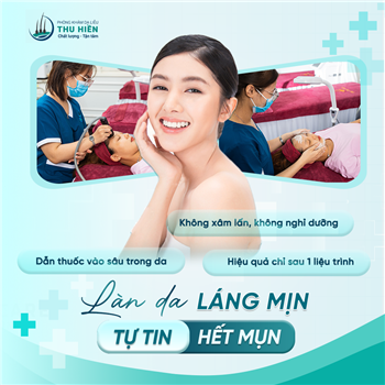 ĐÁNH BAY MỤN CÙNG PHƯƠNG PHÁP ĐIỆN CHUYỂN ION KHÔNG XÂM LẤN