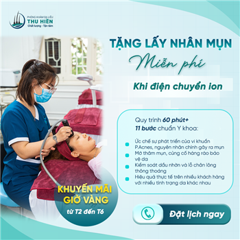  MUA LIỆU TRÌNH ĐIỆN DI, TẶNG LẤY NHÂN MỤN MIỄN PHÍ 