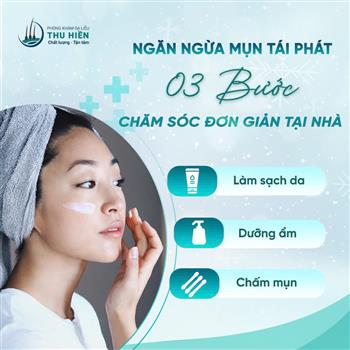  3 BƯỚC CHĂM DA TẠI NHÀ ĐƠN GIẢN ĐỂ NGĂN NGỪA MỤN 