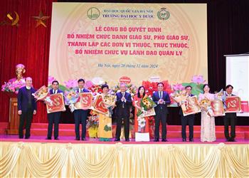 LỄ CÔNG BỐ QUYẾT ĐỊNH BỔ NHIỆM CHỨC DANH PHÓ GIÁO SƯ! 🌟🎓