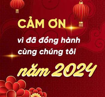 CẢM ƠN VÌ ĐÃ ĐỒNG HÀNH CÙNG CHÚNG TÔI TRONG NĂM 2024! 💙✨