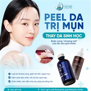 THAY DA SINH HỌC | Chemical Peel - Bước sang 