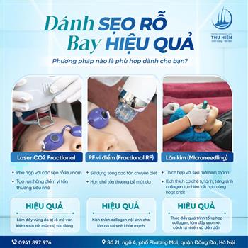 ĐÁNH BAY S.ẸO RỖ H.IỆU Q.UẢ | Công nghệ tái sinh da chuẩn Y khoa