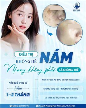 ❗️ĐIỀU TRỊ NÁM – KHÔNG DỄ, NHƯNG KHÔNG PHẢI LÀ KHÔNG THỂ